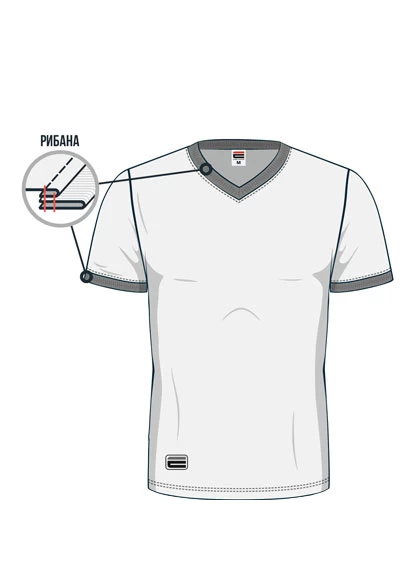Футбольная майка FUT-TS-004