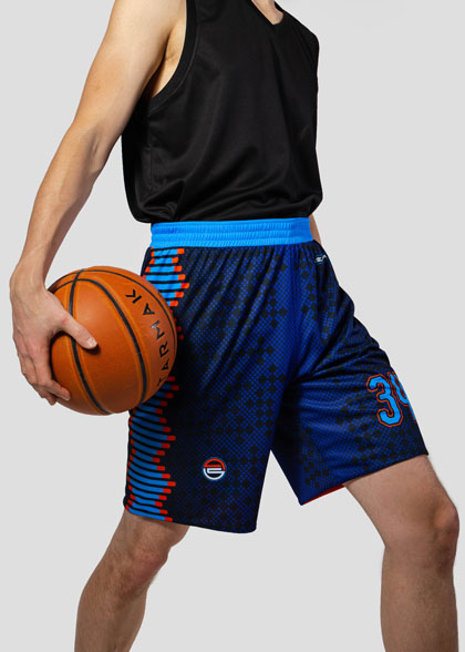 Баскетбольные шорты двухсторонние BSK-AS04-SUBL