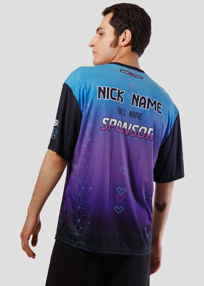 Мужская футболка оверсайз для киберспорта CYB-M-T-003