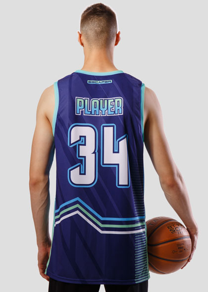 Мужская баскетбольная майка с лампасом BSK-A13.1-SUBL